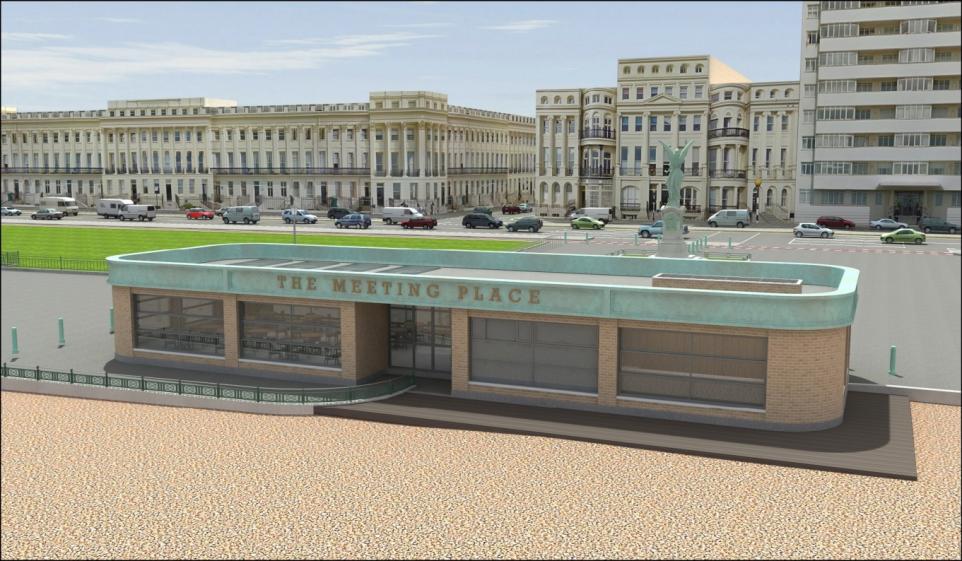 NEWS: Brighton council approve rebuild: Meeting Place Café King’s Esplanade